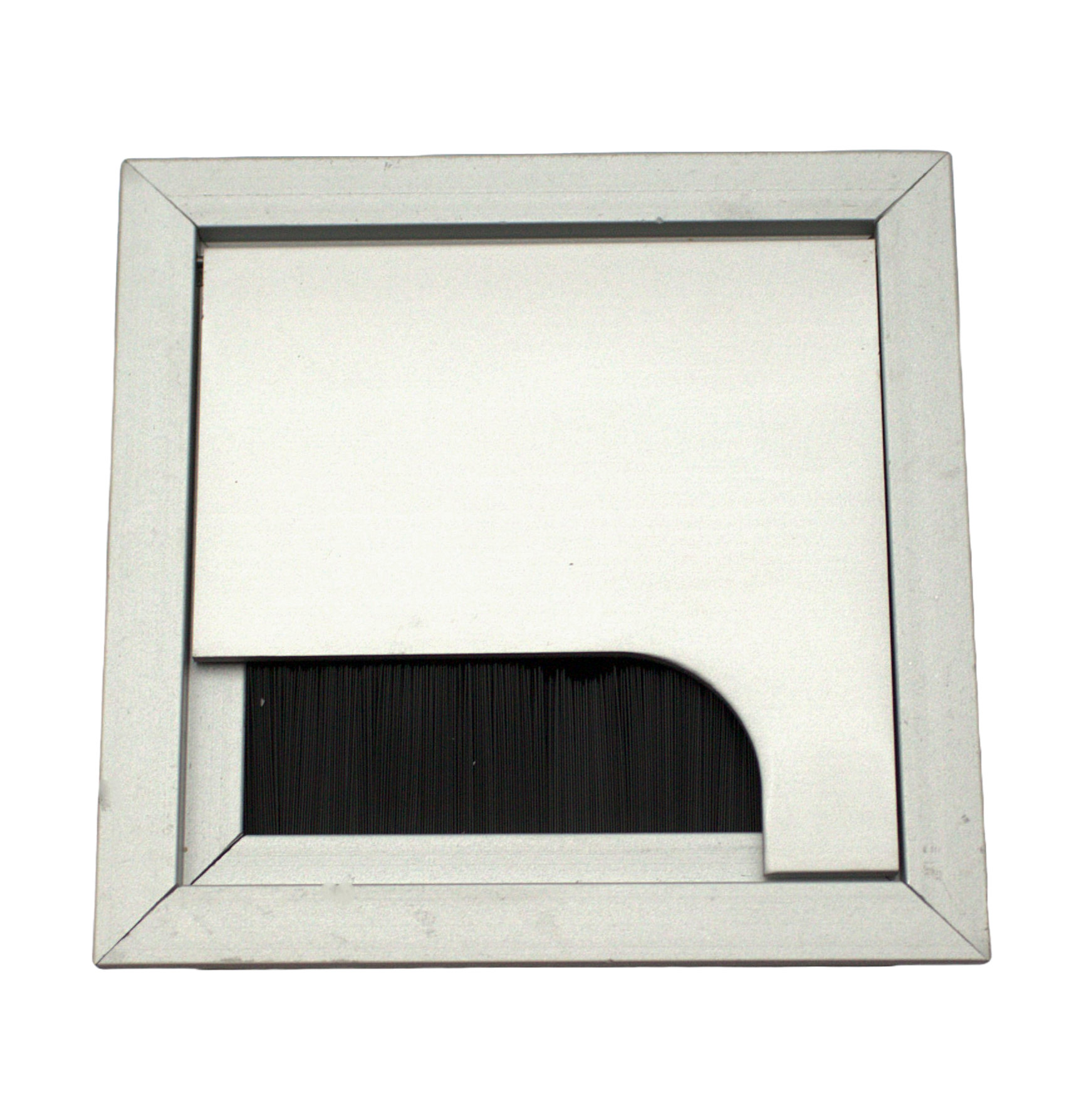 Hardware Aluminium Cable Hole Cover (cable Cover) Square Hardware Item Aluminum Premium Hardware for Door Cabinet Window Furniture and Interior Use